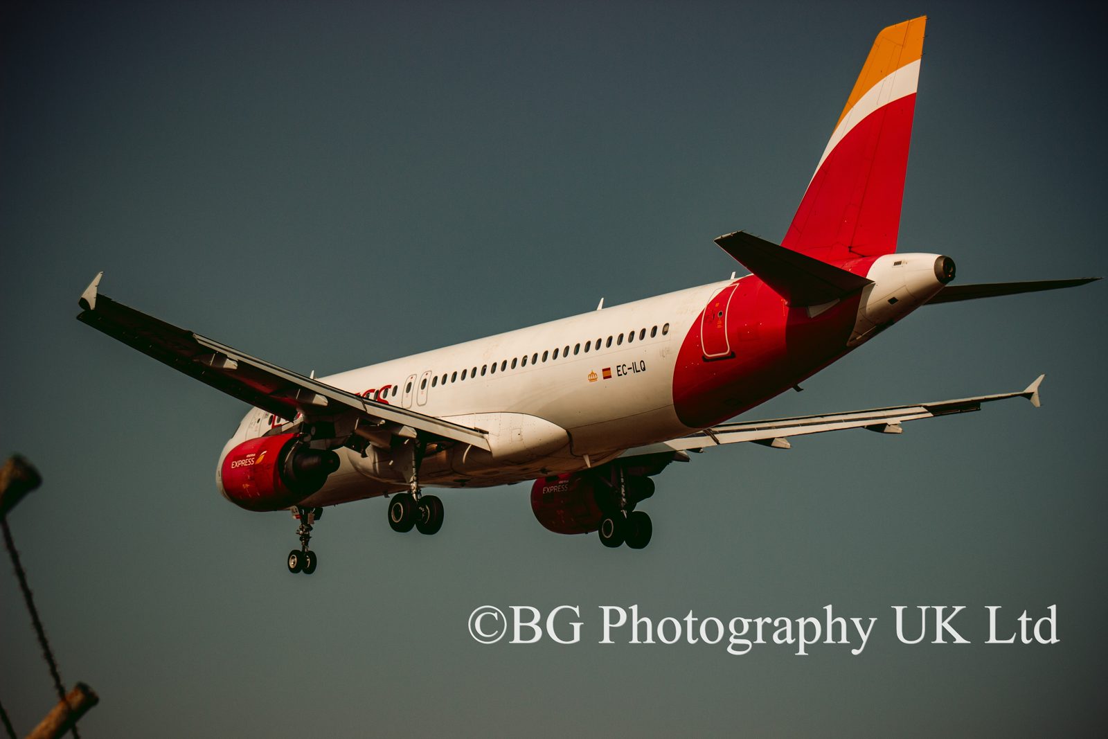 Plane In For Landing